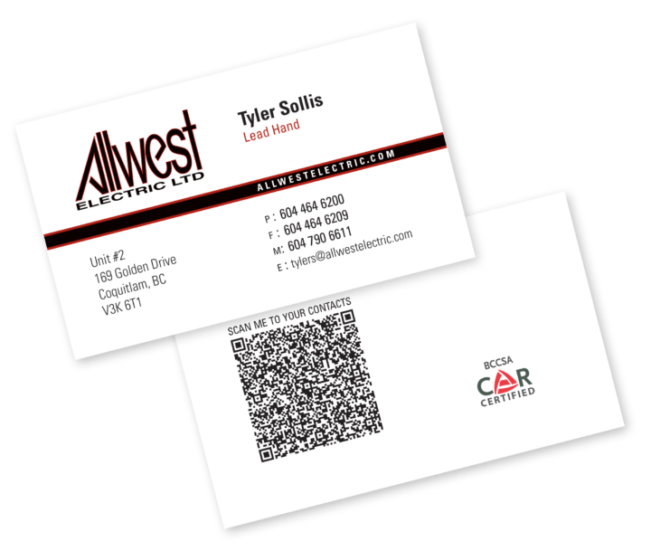 Allwest Electric Ltd. Identity Package