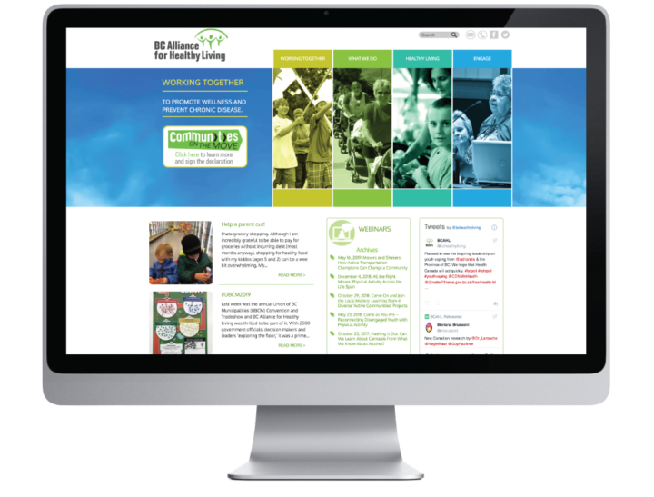 BC Healthy Living Alliance Website