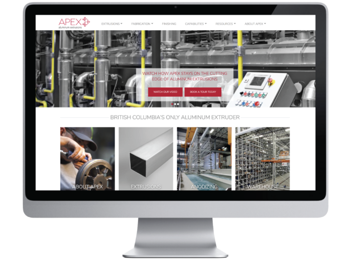 Apex Aluminum Extrusions Website