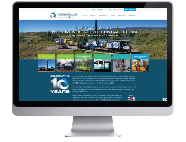 Omega Environmental Drilling Ltd. Website