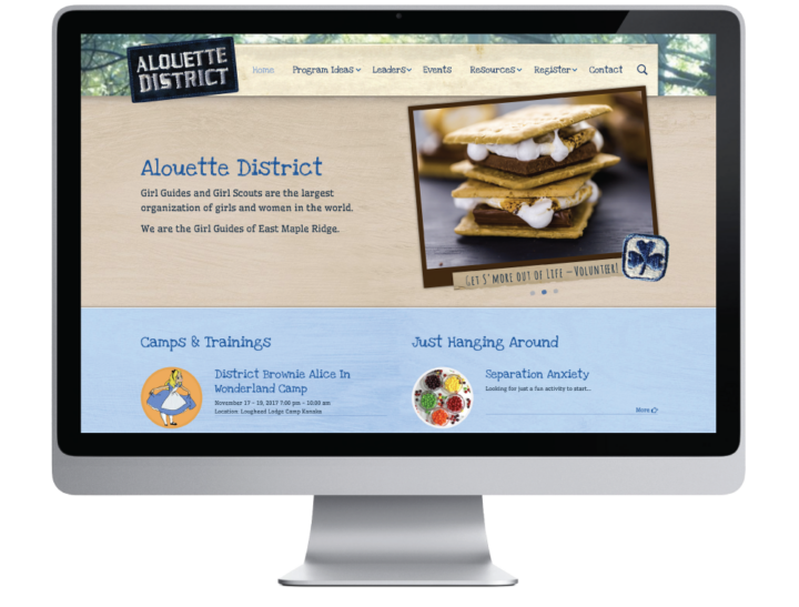 Alouette District Girl Guides Website