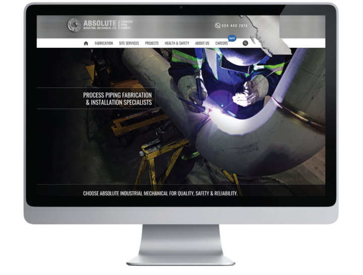 Absolute Industrial Mechanical Ltd. Website
