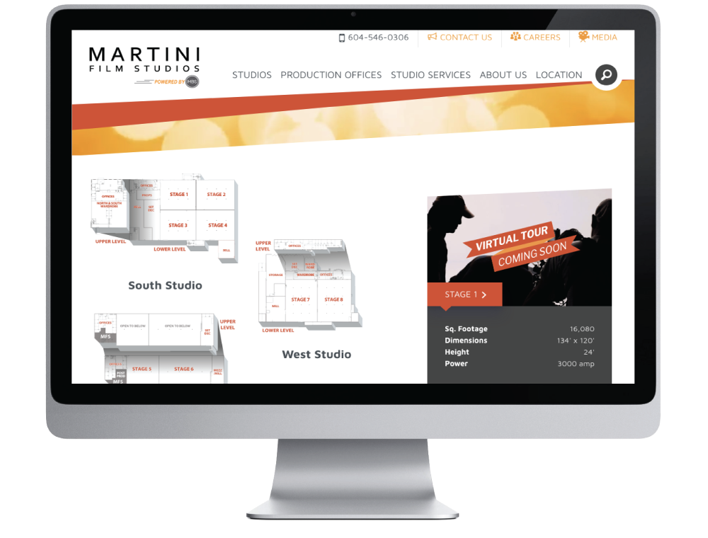 Martini Film Studios site Creative Inc.