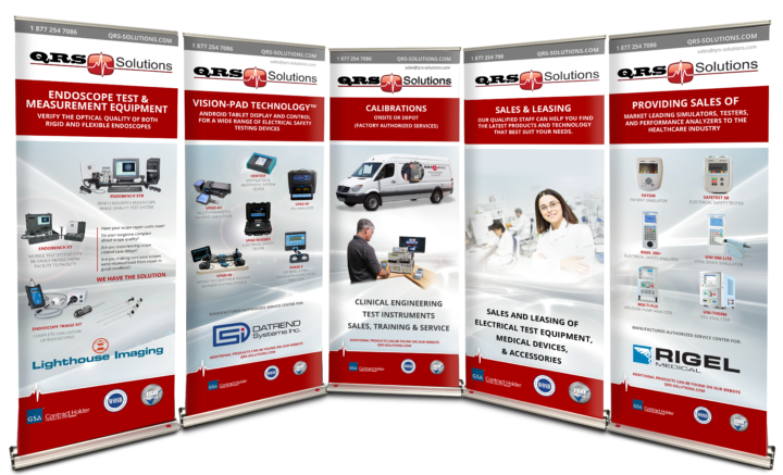 QRS Solutions Trade Show Booth