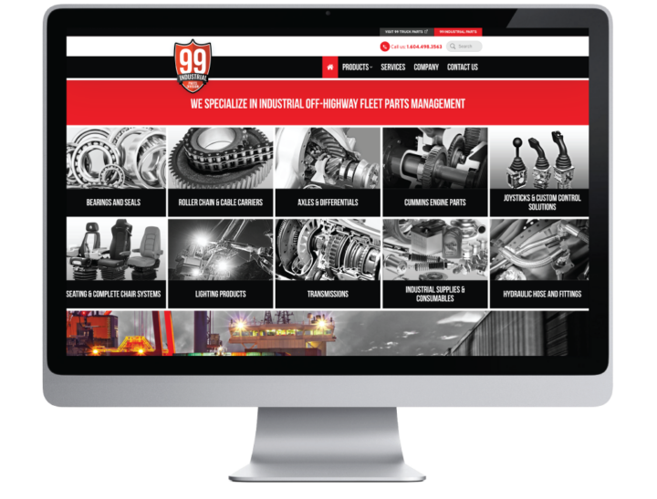 99 Industrial Parts Website