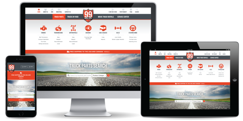 99 Truck Parts Website