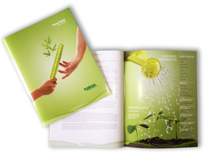 Taiga Building Products Ltd. Annual Report