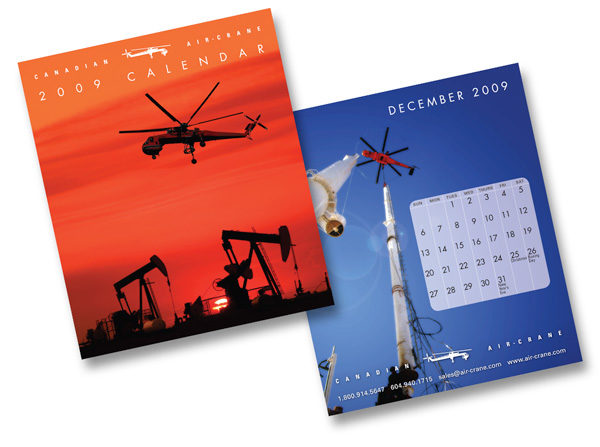 Canadian Air-Crane Ltd. Desk Calendar