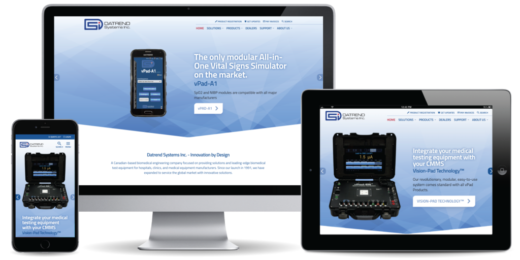 Datrend Systems Inc. Website
