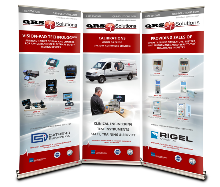 QRS Solutions Trade Show Booth