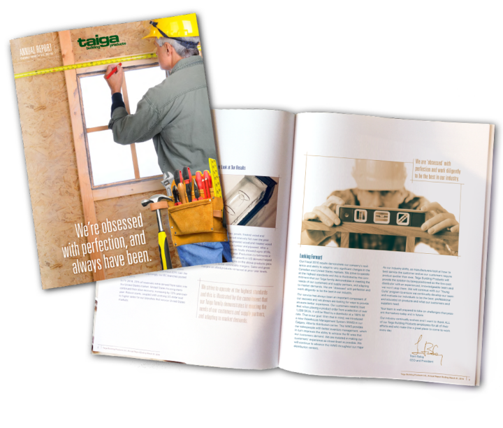Taiga Building Products Ltd. Annual Report