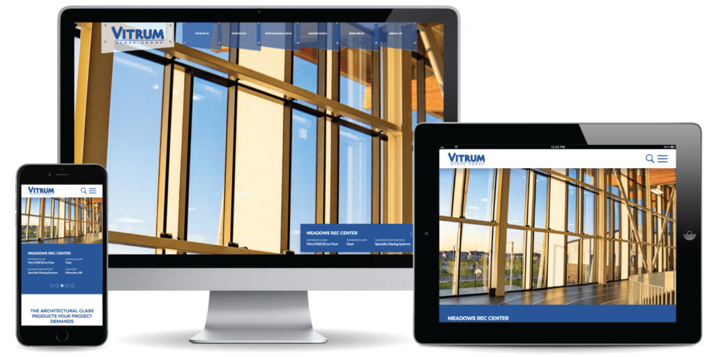 Vitrum Glass Group Website