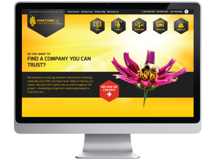 Honeycomb Creative Website