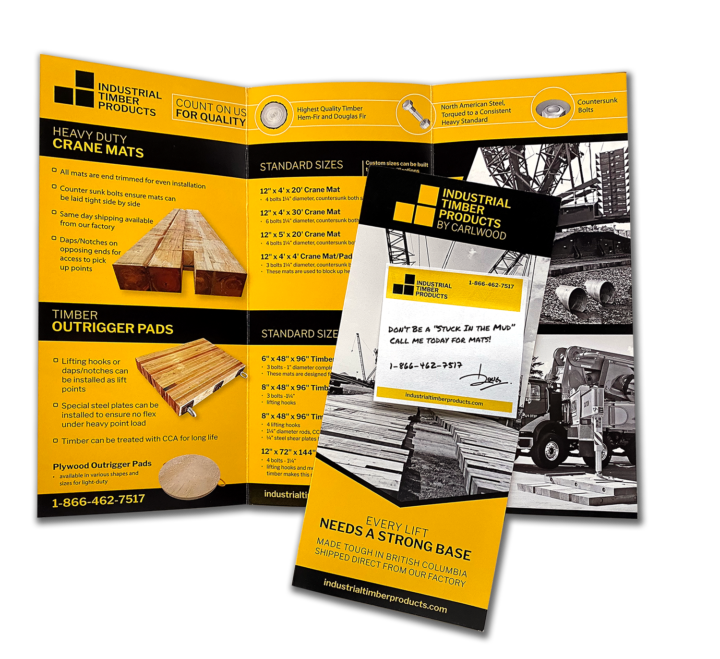 Industrial Timber Products by CarlWood Flyer