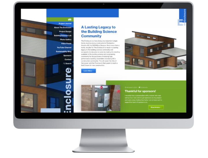 The Enclosure Website