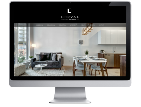 Lorval Website Design